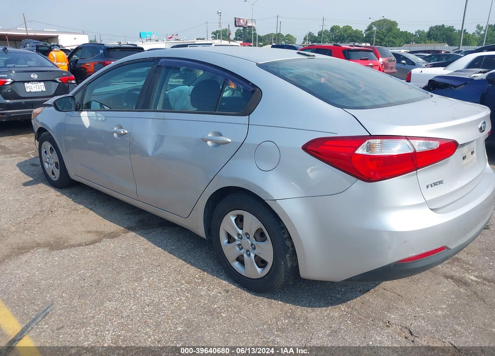 2016 KIA FORTE LX VIN: KNAFK4A61G5589651