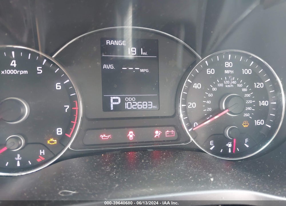 2016 KIA FORTE LX VIN: KNAFK4A61G5589651