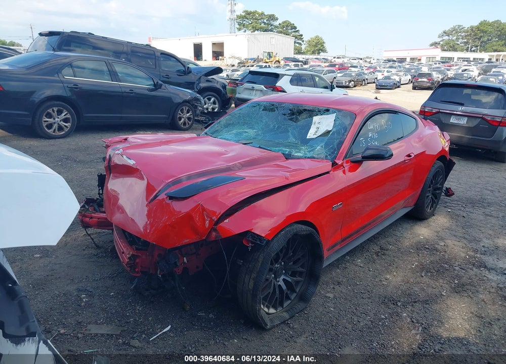 2017 FORD MUSTANG GT PREMIUM VIN: 1FA6P8CF2H5343580