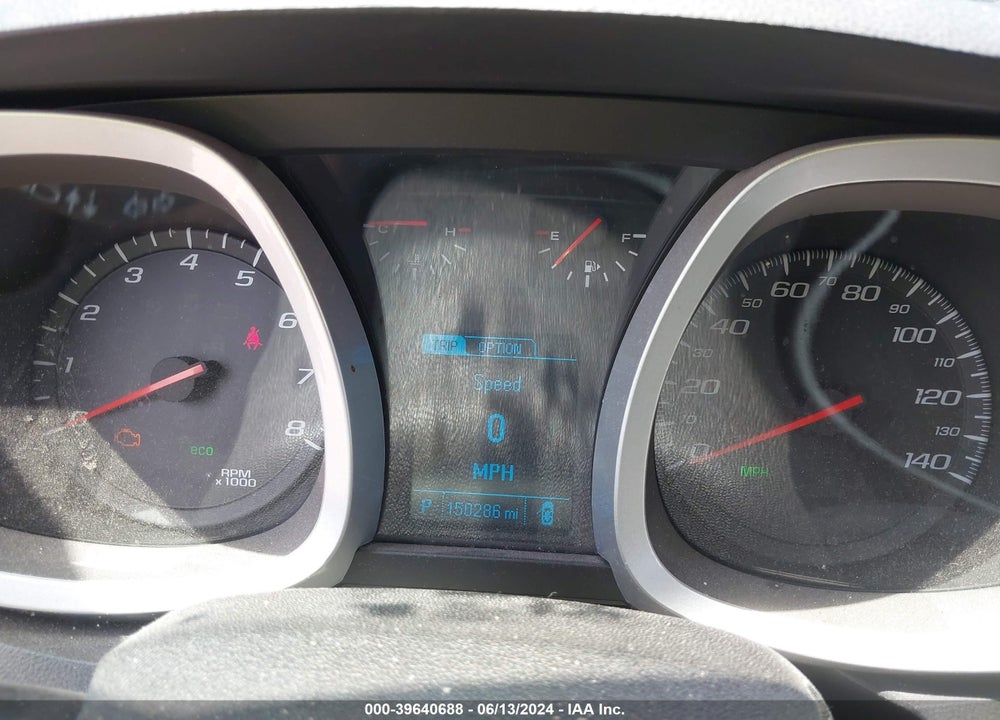 2013 CHEVROLET EQUINOX 1LT VIN: 2GNALDEK8D6358321