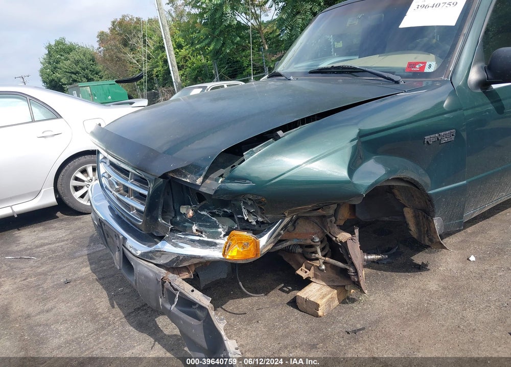 2002 FORD RANGER XLT VIN: 1FTYR44E22TA33847