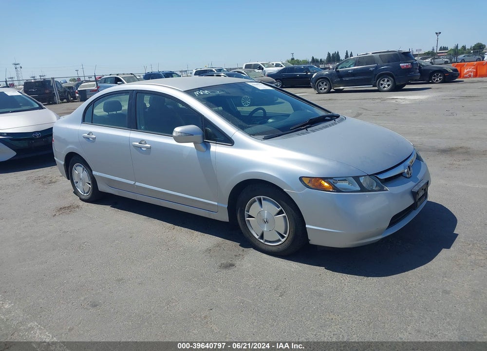 2006 HONDA CIVIC HYBRID VIN: JHMFA36256S027434