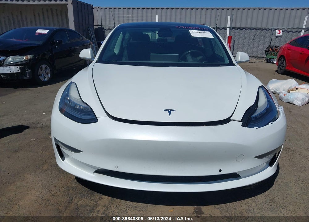 2020 TESLA MODEL 3 STANDARD RANGE PLUS REAR-WHEEL DRIVE/STANDARD RANGE REAR-WHEEL DRIVE VIN: 5YJ3E1EA0LF612596