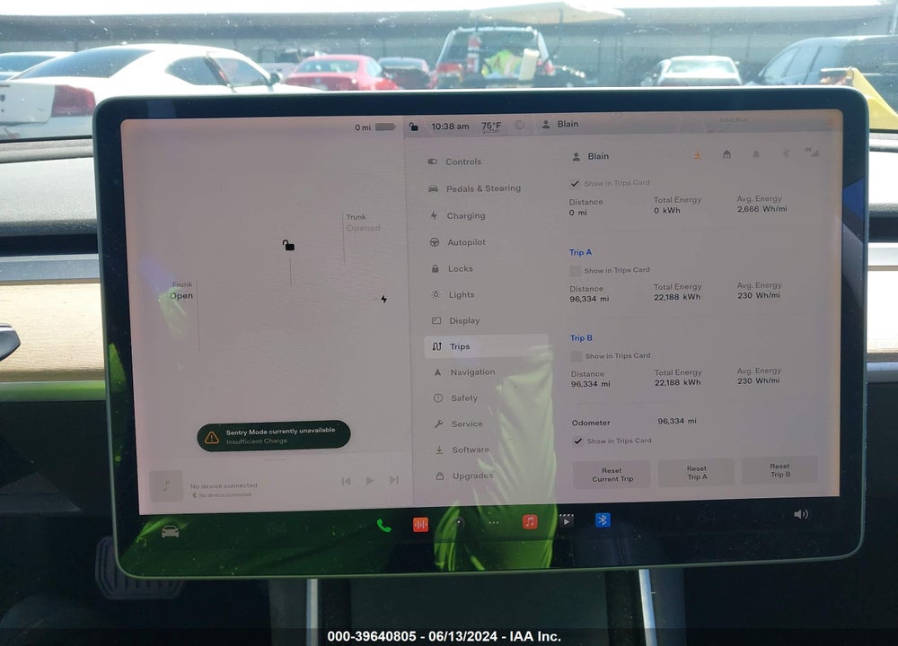 2020 TESLA MODEL 3 STANDARD RANGE PLUS REAR-WHEEL DRIVE/STANDARD RANGE REAR-WHEEL DRIVE VIN: 5YJ3E1EA0LF612596