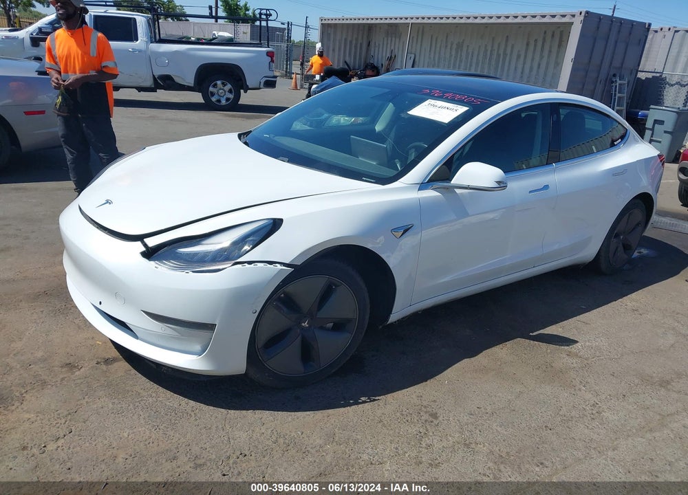 2020 TESLA MODEL 3 STANDARD RANGE PLUS REAR-WHEEL DRIVE/STANDARD RANGE REAR-WHEEL DRIVE VIN: 5YJ3E1EA0LF612596