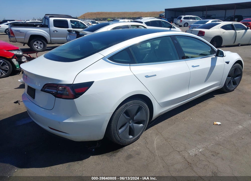 2020 TESLA MODEL 3 STANDARD RANGE PLUS REAR-WHEEL DRIVE/STANDARD RANGE REAR-WHEEL DRIVE VIN: 5YJ3E1EA0LF612596