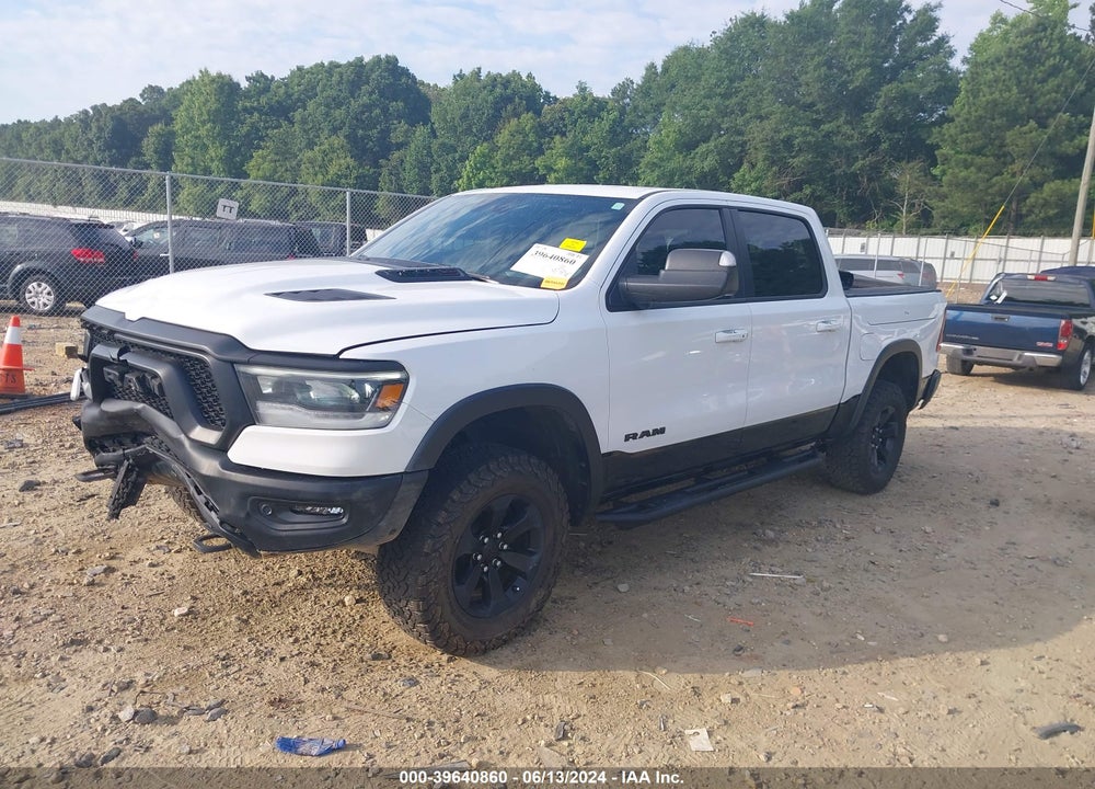 2021 RAM 1500 REBEL 4X4 5'7 BOX VIN: 1C6SRFLM4MN589604
