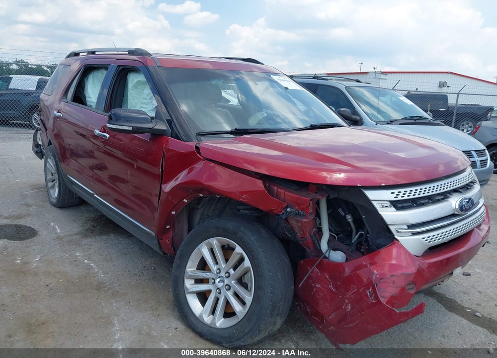 2014 FORD EXPLORER XLT VIN: 1FM5K7D86EGC54959