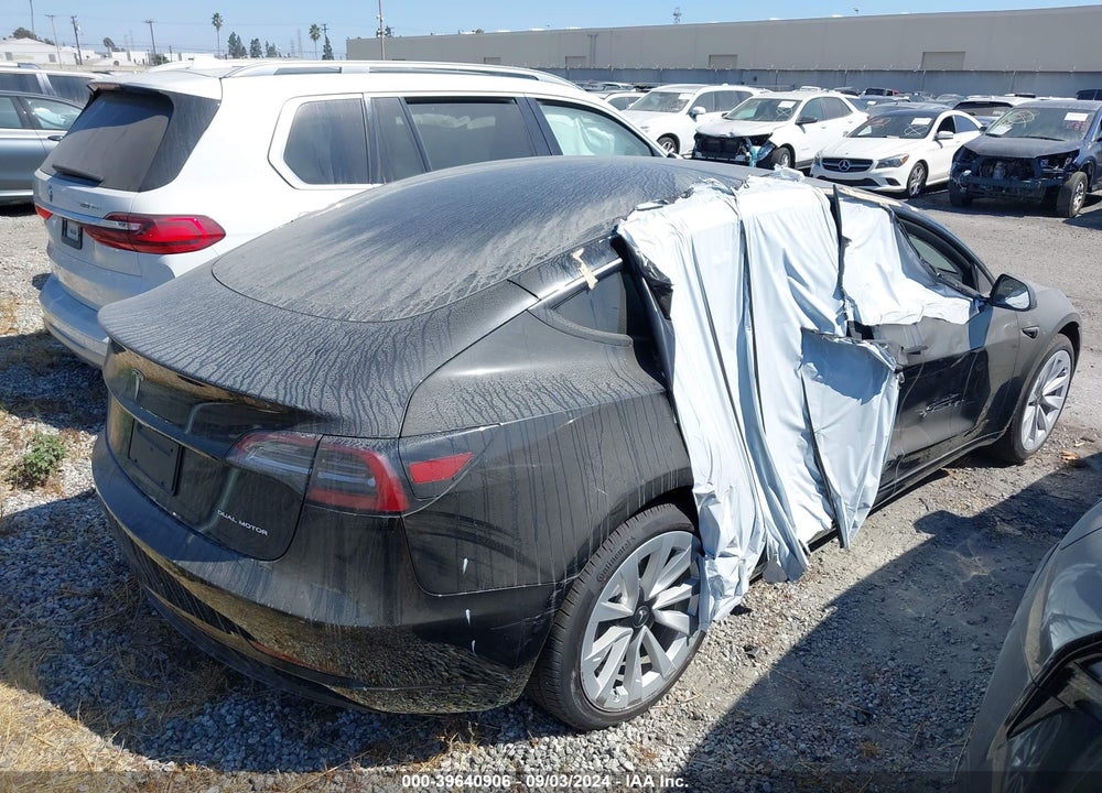 2023 TESLA MODEL 3 LONG RANGE DUAL MOTOR ALL-WHEEL DRIVE VIN: 5YJ3E1EB4PF628153