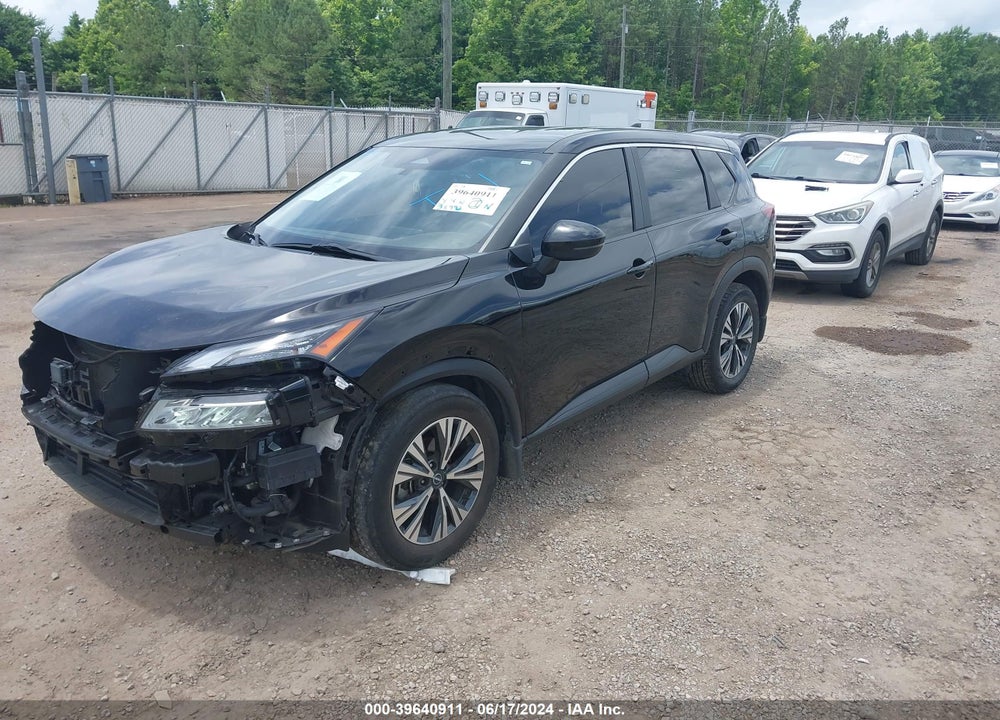 2022 NISSAN ROGUE SV FWD VIN: JN8BT3BAXNW042756