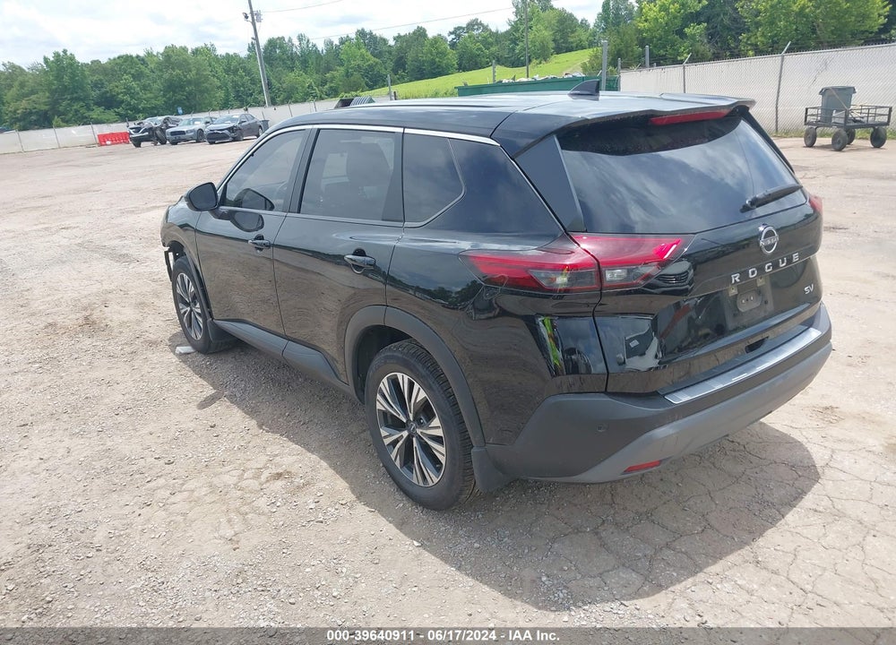 2022 NISSAN ROGUE SV FWD VIN: JN8BT3BAXNW042756