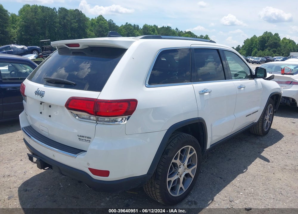2021 JEEP GRAND CHEROKEE LIMITED 4X4 VIN: 1C4RJFBG4MC534091