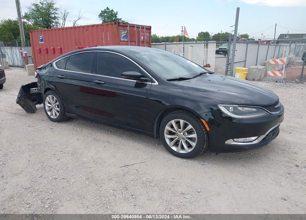 2015 CHRYSLER 200 C VIN: 1C3CCCCG4FN509832