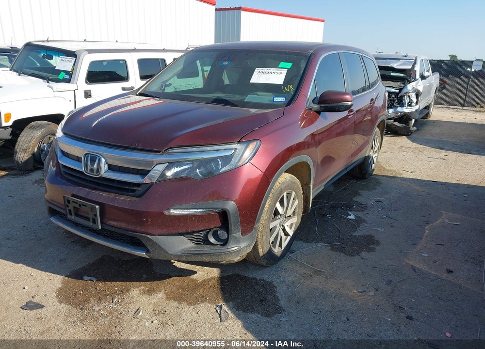 2021 HONDA PILOT AWD EX-L VIN: 5FNYF6H5XMB088258