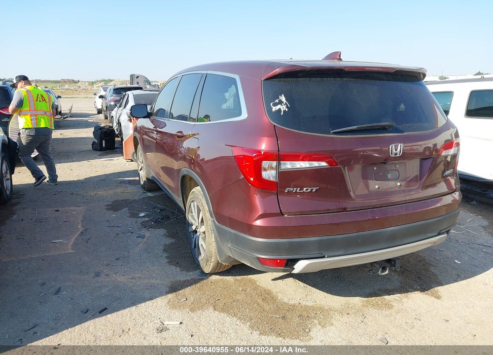 2021 HONDA PILOT AWD EX-L VIN: 5FNYF6H5XMB088258