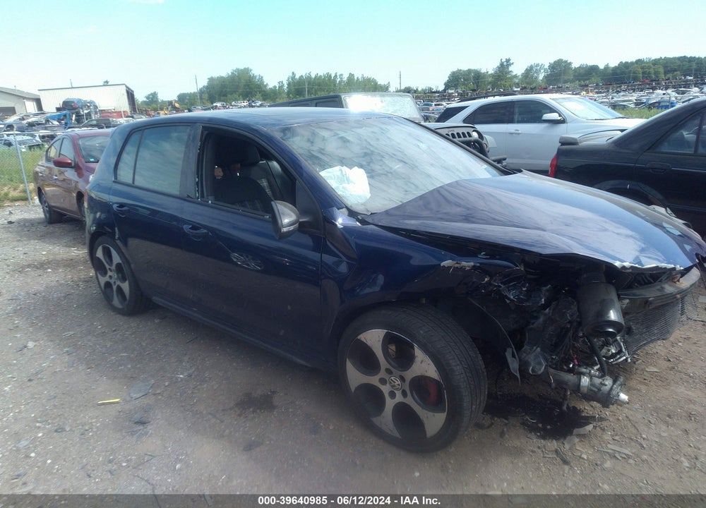 2012 VOLKSWAGEN GTI 4-DOOR VIN: WVWHV7AJ4CW262111