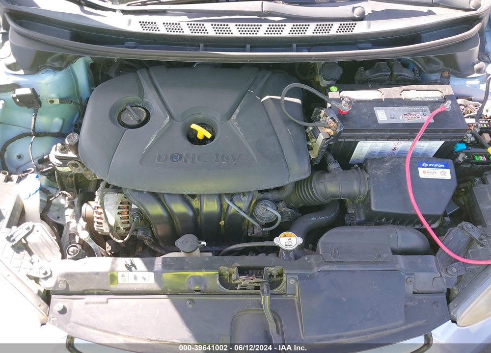 2012 HYUNDAI ELANTRA GLS (ULSAN PLANT) VIN: KMHDH4AE6CU444035