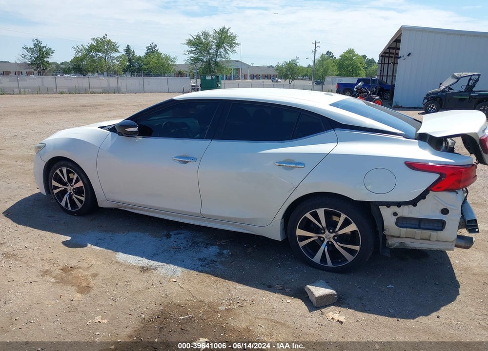 2018 NISSAN MAXIMA 3.5 SV VIN: 1N4AA6AP1JC380391