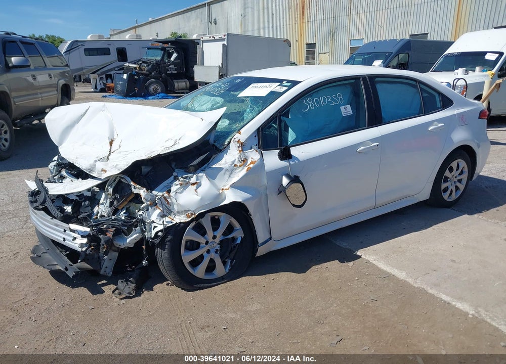 2021 TOYOTA COROLLA LE VIN: 5YFEPMAE8MP234028