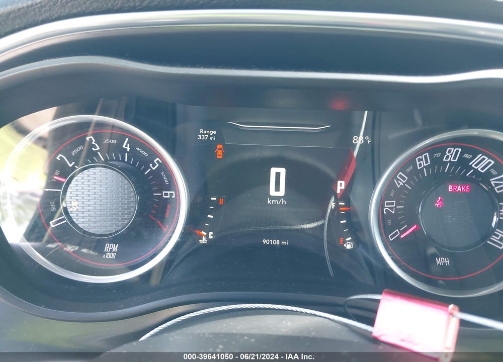 2016 DODGE CHALLENGER SXT VIN: 2C3CDZAG1GH239987