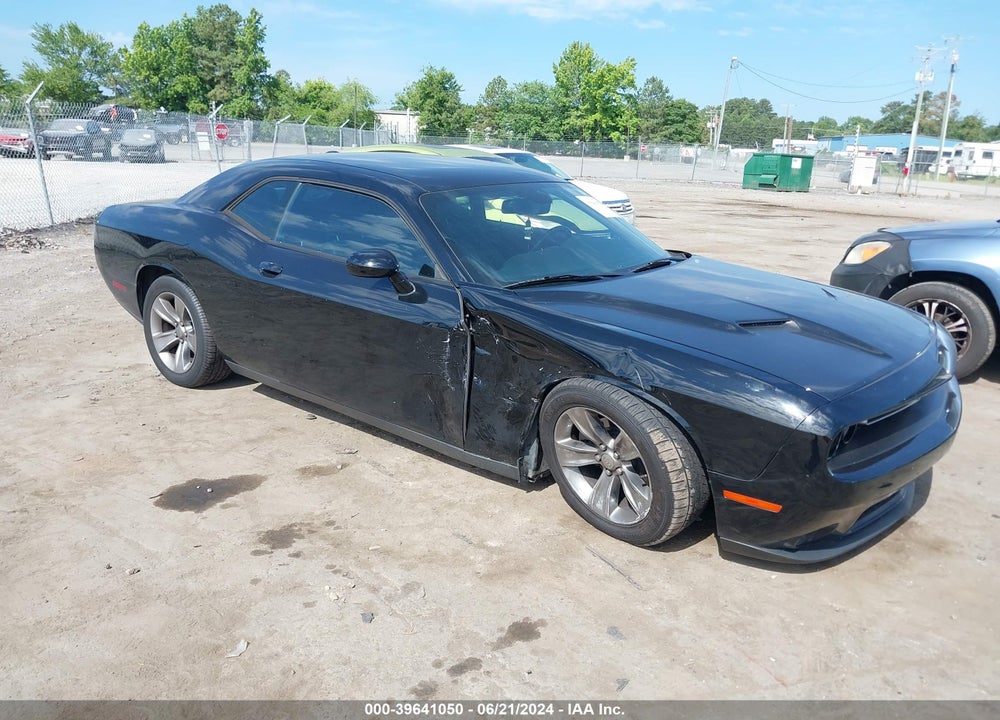 2016 DODGE CHALLENGER SXT VIN: 2C3CDZAG1GH239987