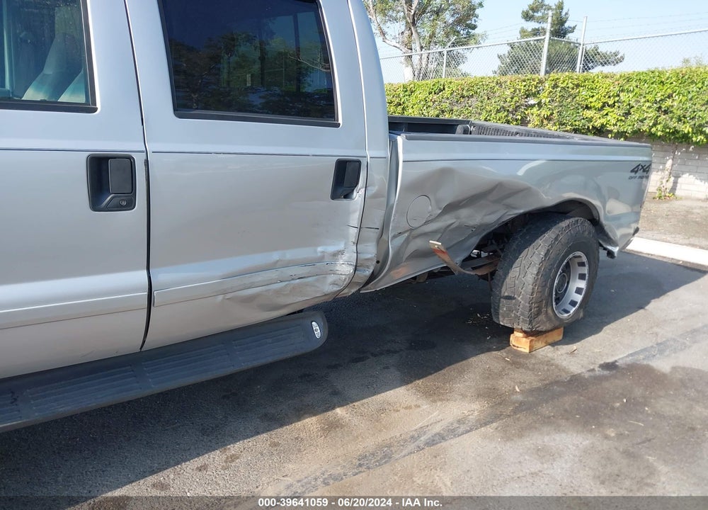 2001 FORD F-250 LARIAT/XL/XLT VIN: 1FTNW21L71ED06366