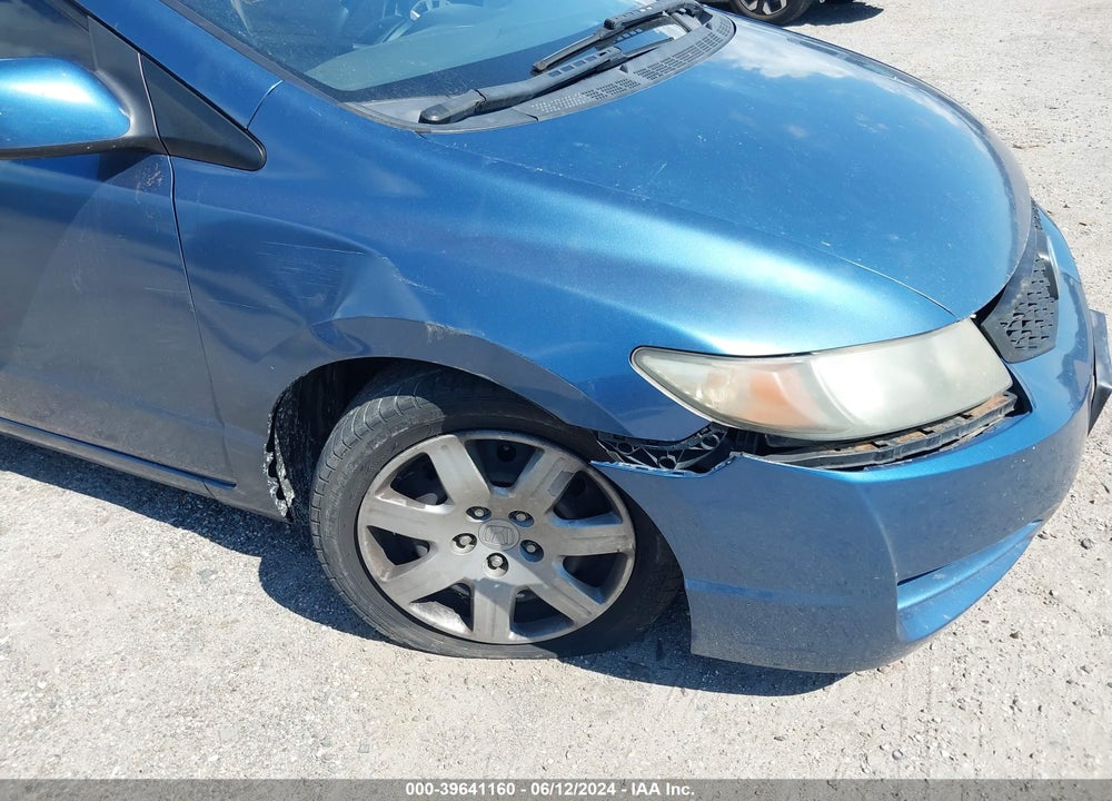 2011 HONDA CIVIC LX VIN: 2HGFG1B69BH509808