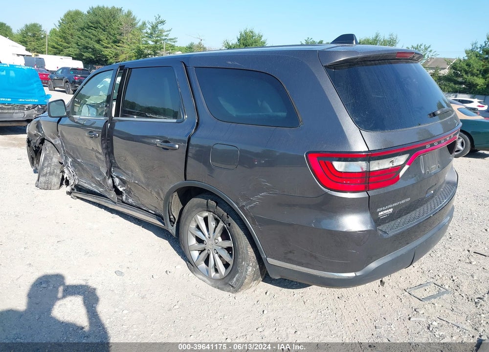 2017 DODGE DURANGO SXT RWD VIN: 1C4RDHAG1HC925970
