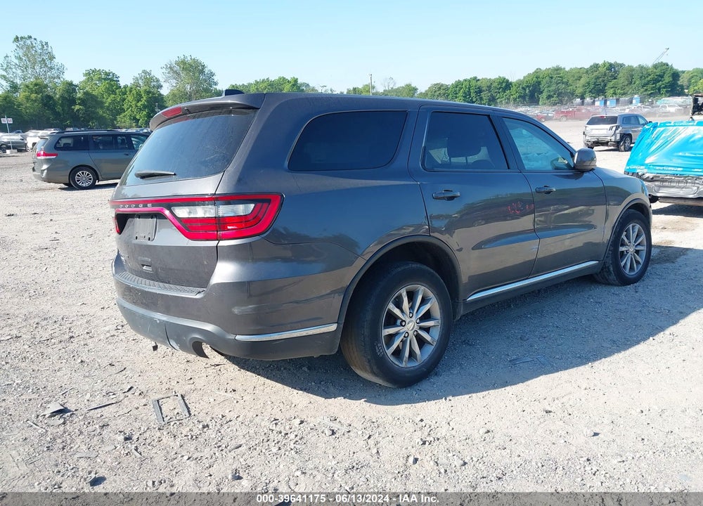 2017 DODGE DURANGO SXT RWD VIN: 1C4RDHAG1HC925970