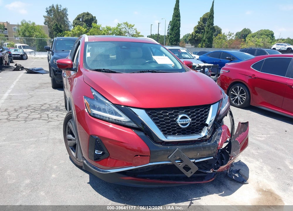 2019 NISSAN MURANO PLATINUM VIN: 5N1AZ2MJ0KN115997