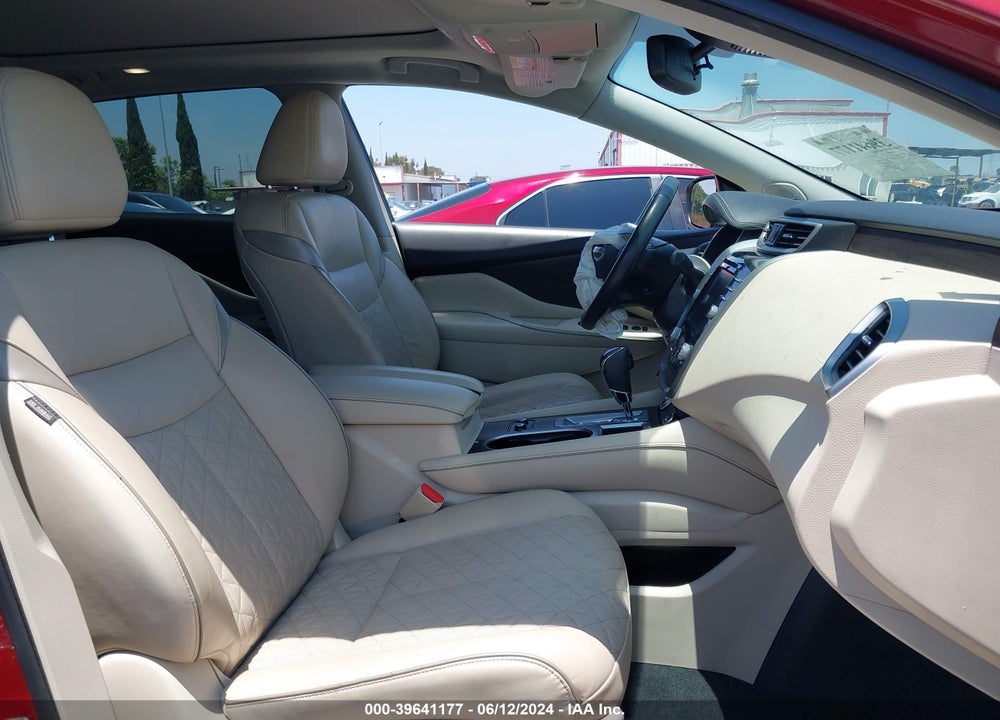 2019 NISSAN MURANO PLATINUM VIN: 5N1AZ2MJ0KN115997