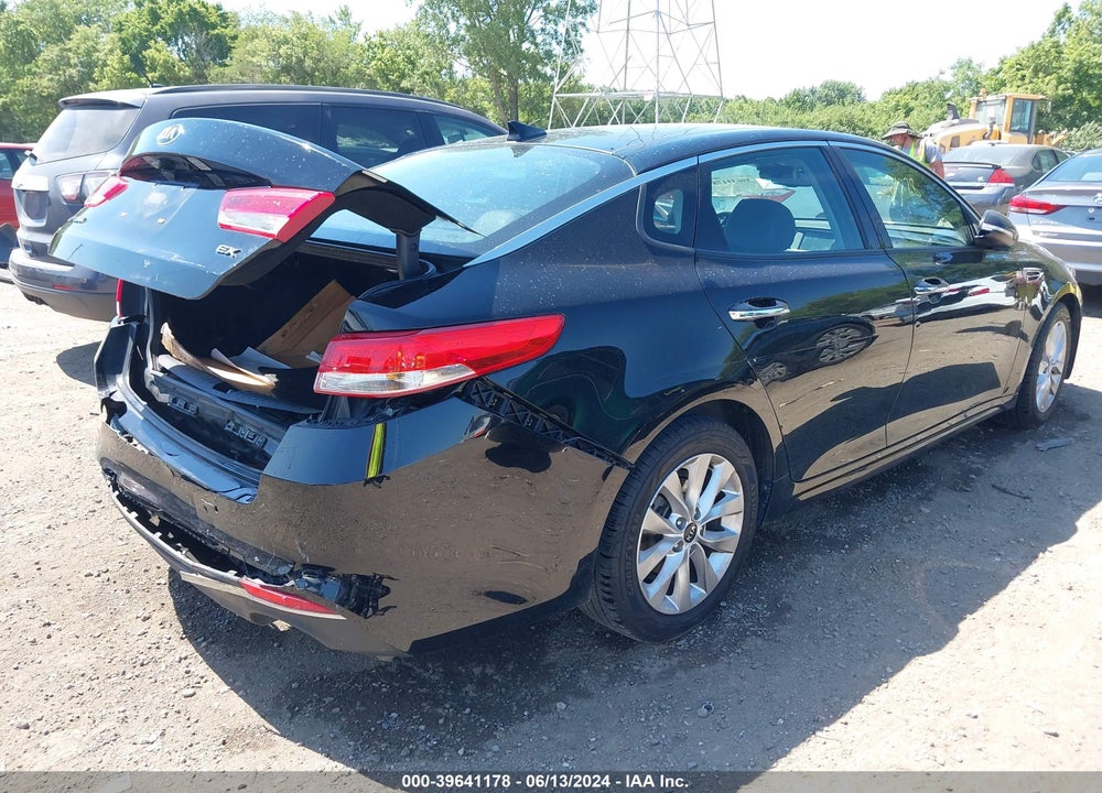 2018 KIA OPTIMA EX VIN: 5XXGU4L31JG191119
