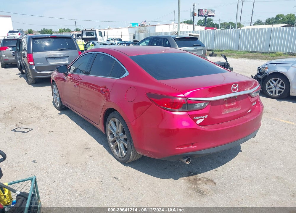 2016 MAZDA 6 I TOURING VIN: JM1GJ1V50G1434364