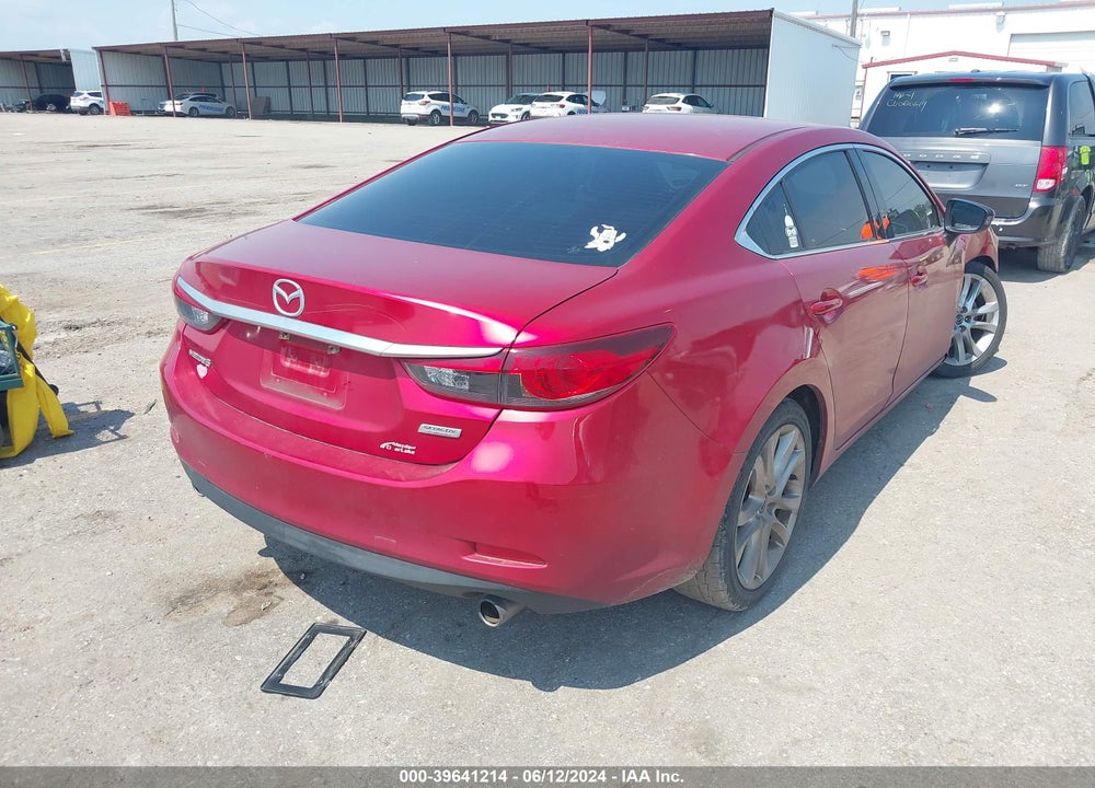 2016 MAZDA 6 I TOURING VIN: JM1GJ1V50G1434364