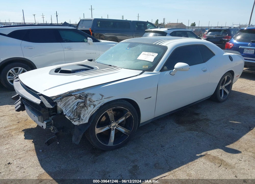2016 DODGE CHALLENGER R/T PLUS SHAKER VIN: 2C3CDZBT7GH172095