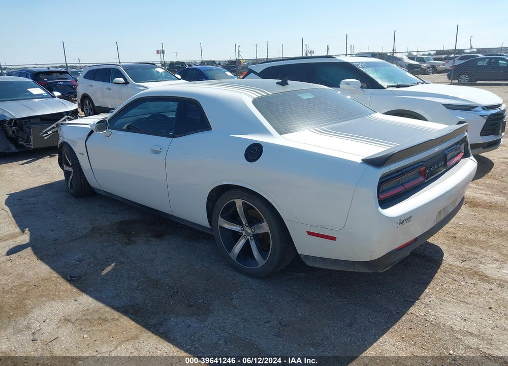 2016 DODGE CHALLENGER R/T PLUS SHAKER VIN: 2C3CDZBT7GH172095