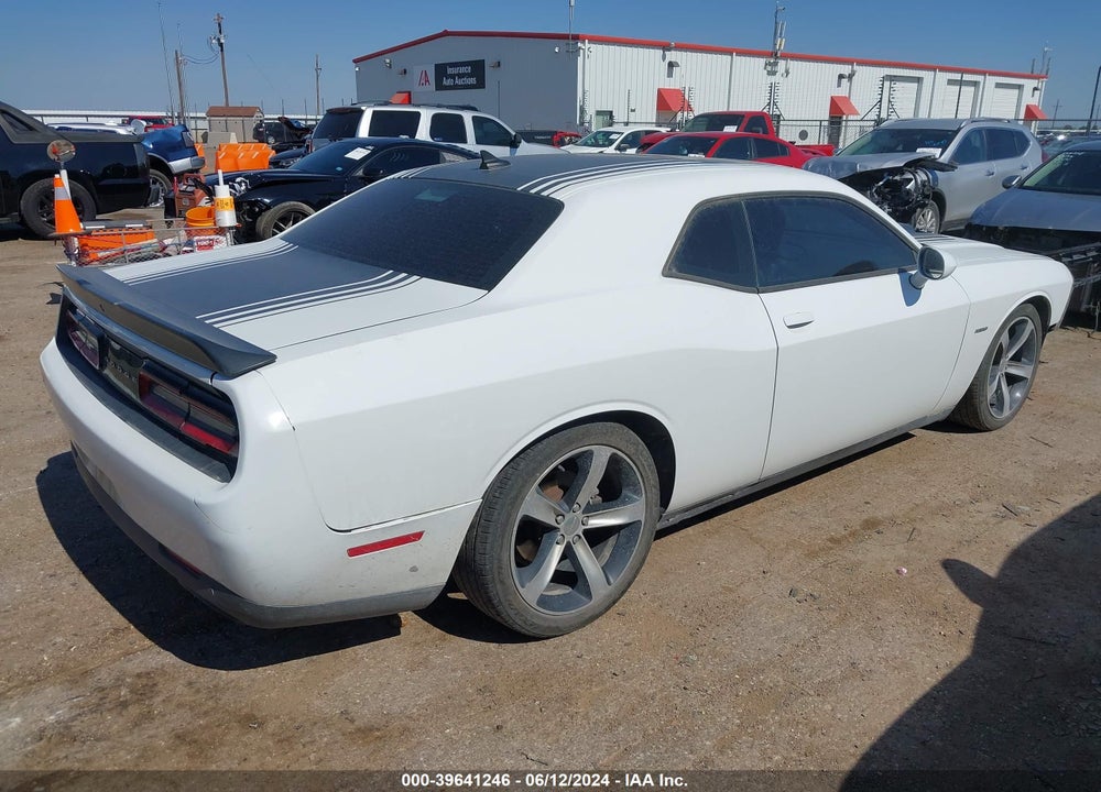 2016 DODGE CHALLENGER R/T PLUS SHAKER VIN: 2C3CDZBT7GH172095