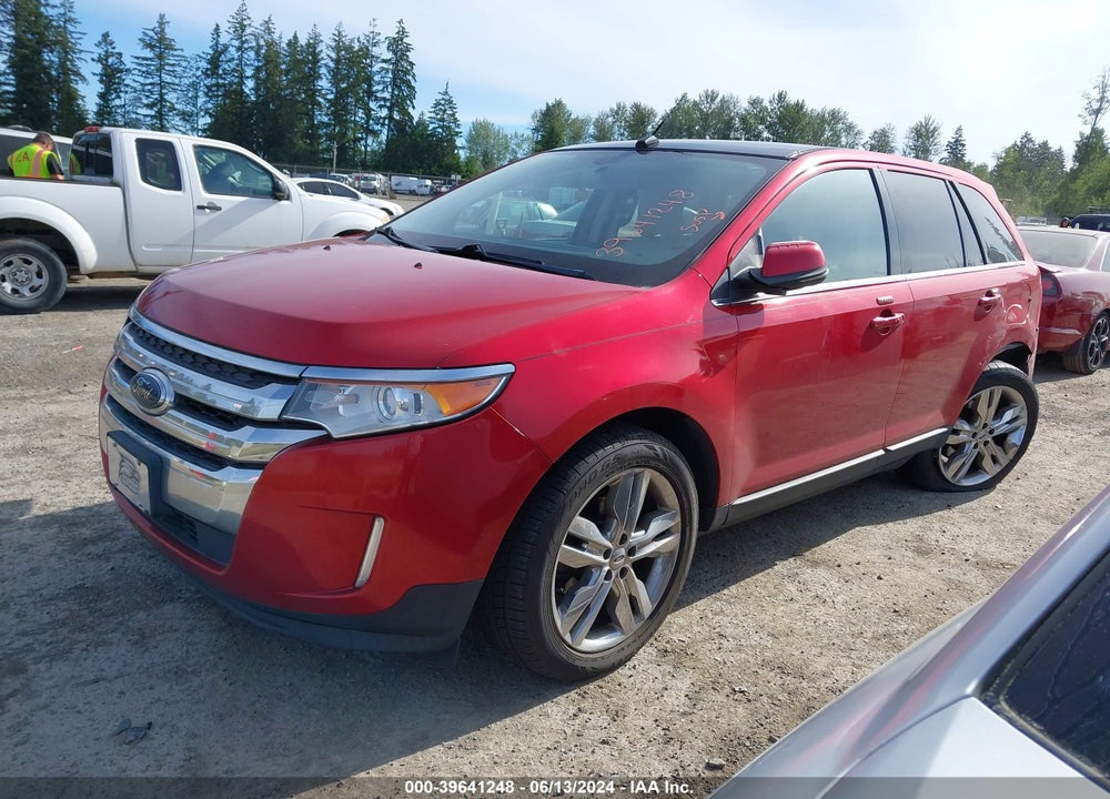 2012 FORD EDGE LIMITED VIN: 2FMDK3KC8CBA41043