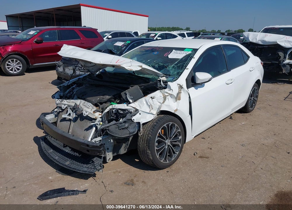 2015 TOYOTA COROLLA S PLUS VIN: 5YFBURHE5FP193875
