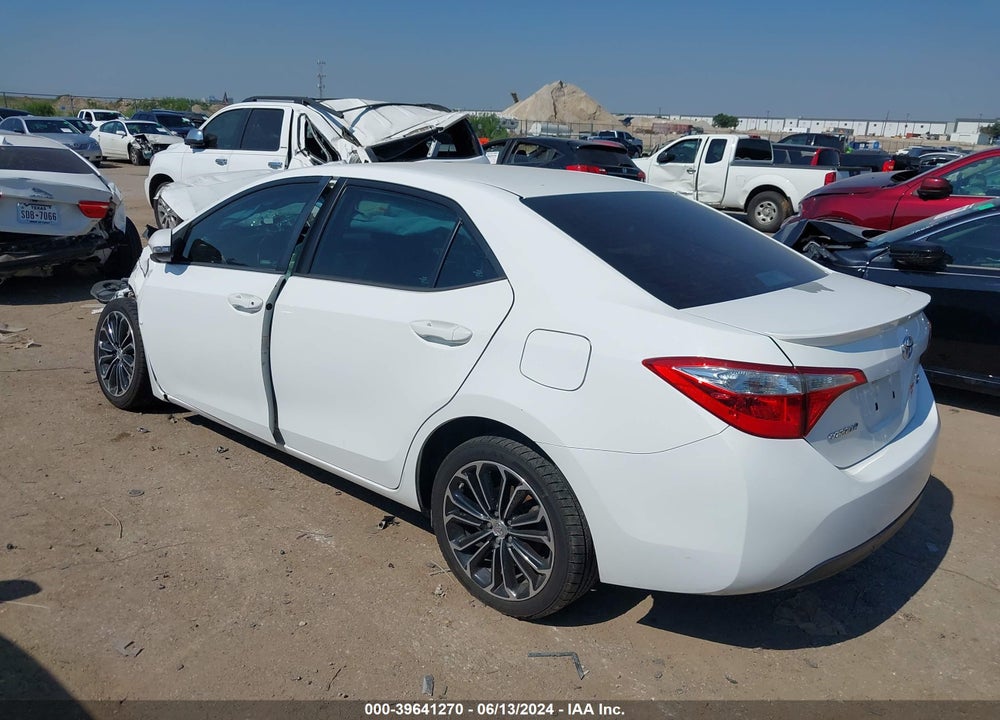 2015 TOYOTA COROLLA S PLUS VIN: 5YFBURHE5FP193875