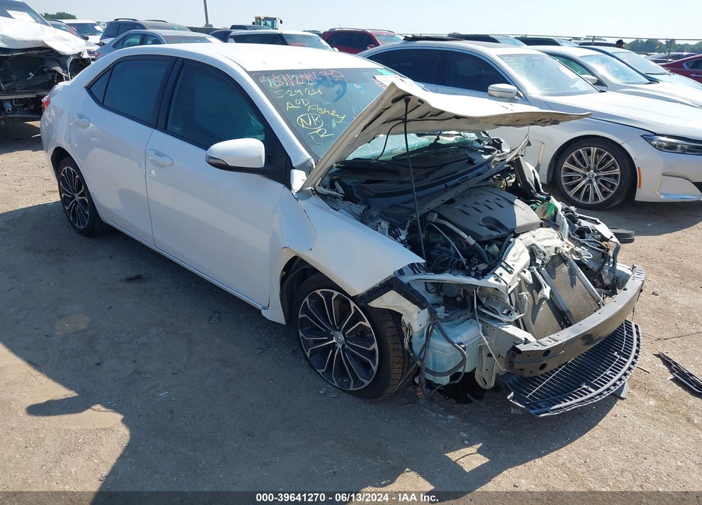 2015 TOYOTA COROLLA S PLUS VIN: 5YFBURHE5FP193875