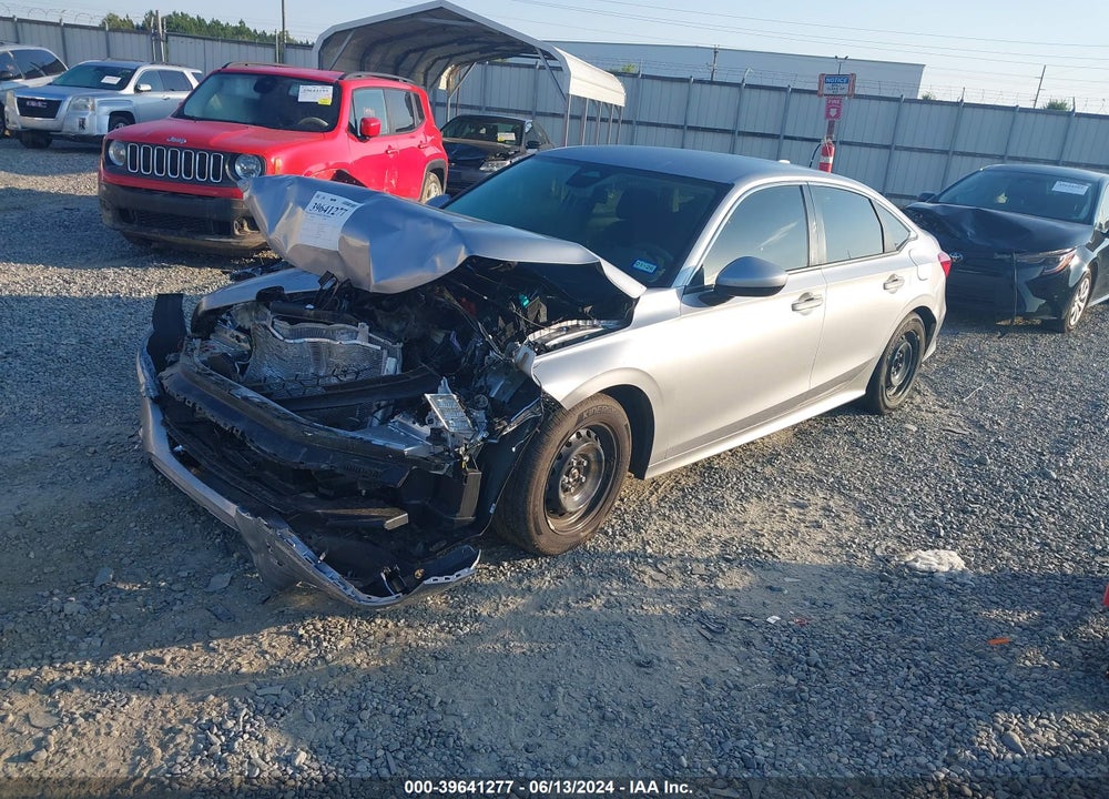 2024 HONDA CIVIC LX VIN: 2HGFE2F20RH537137
