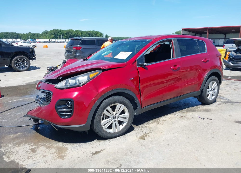 2018 KIA SPORTAGE LX VIN: KNDPMCACXJ7344215