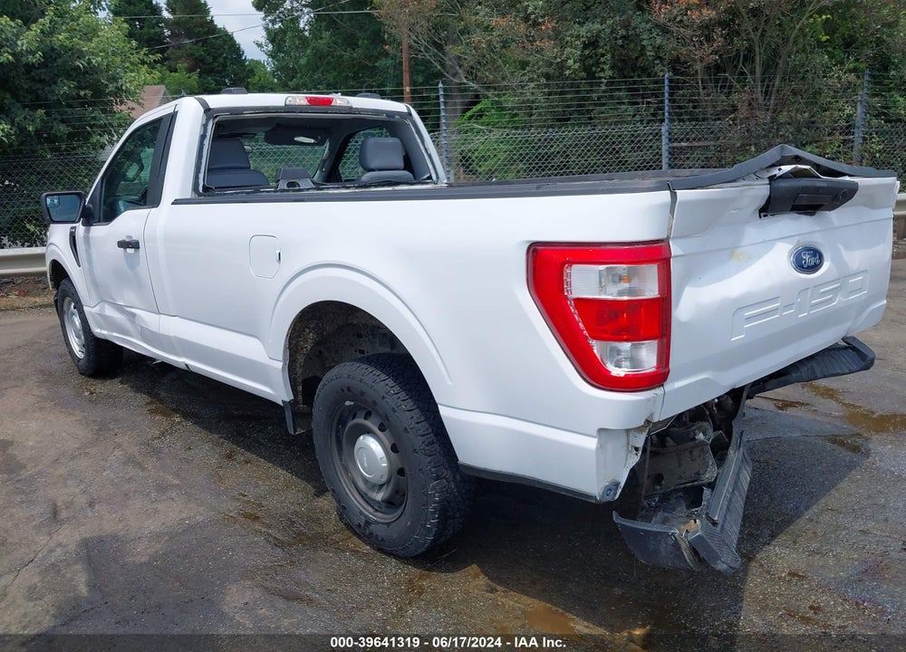2021 FORD F-150 XL VIN: 1FTMF1CB5MKD43979