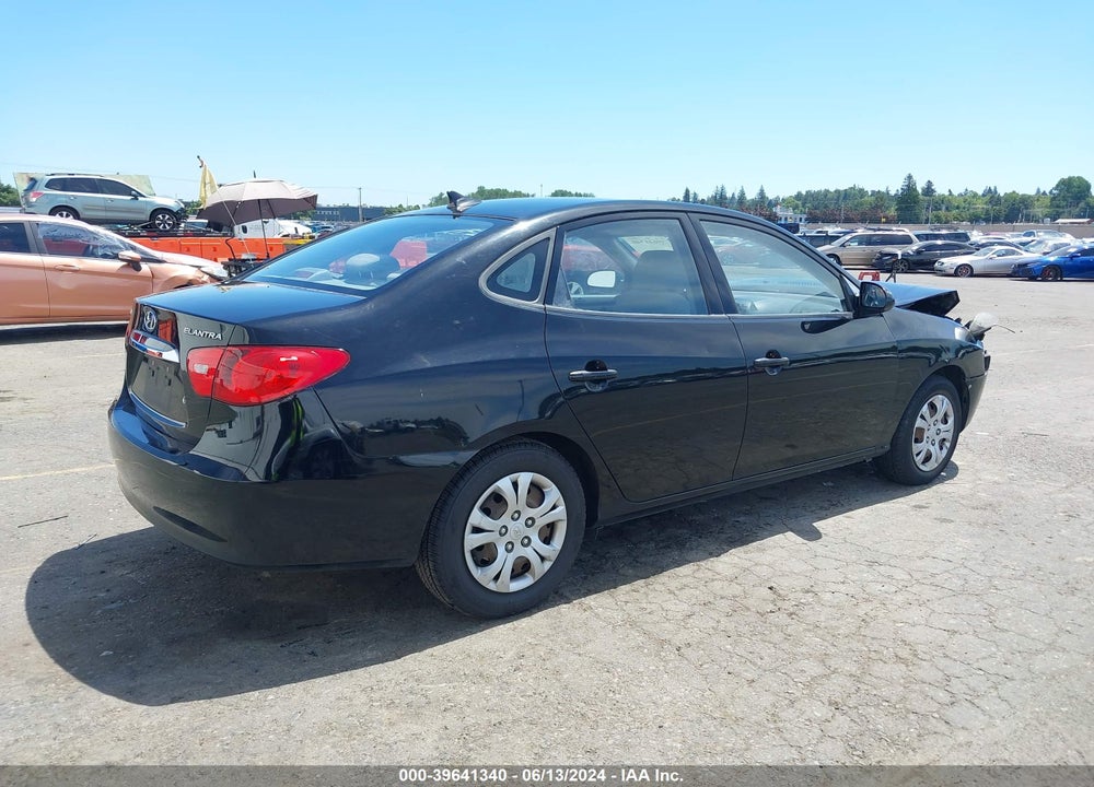 2010 HYUNDAI ELANTRA GLS VIN: KMHDU4AD2AU922063