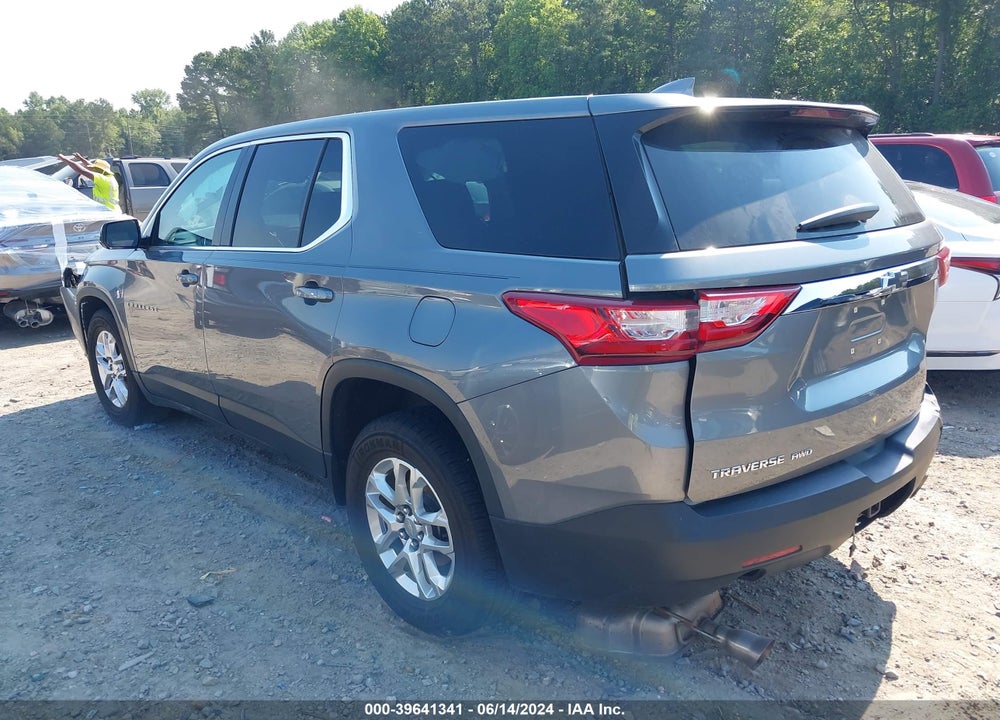 2020 CHEVROLET TRAVERSE AWD LS VIN: 1GNEVFKW7LJ193040