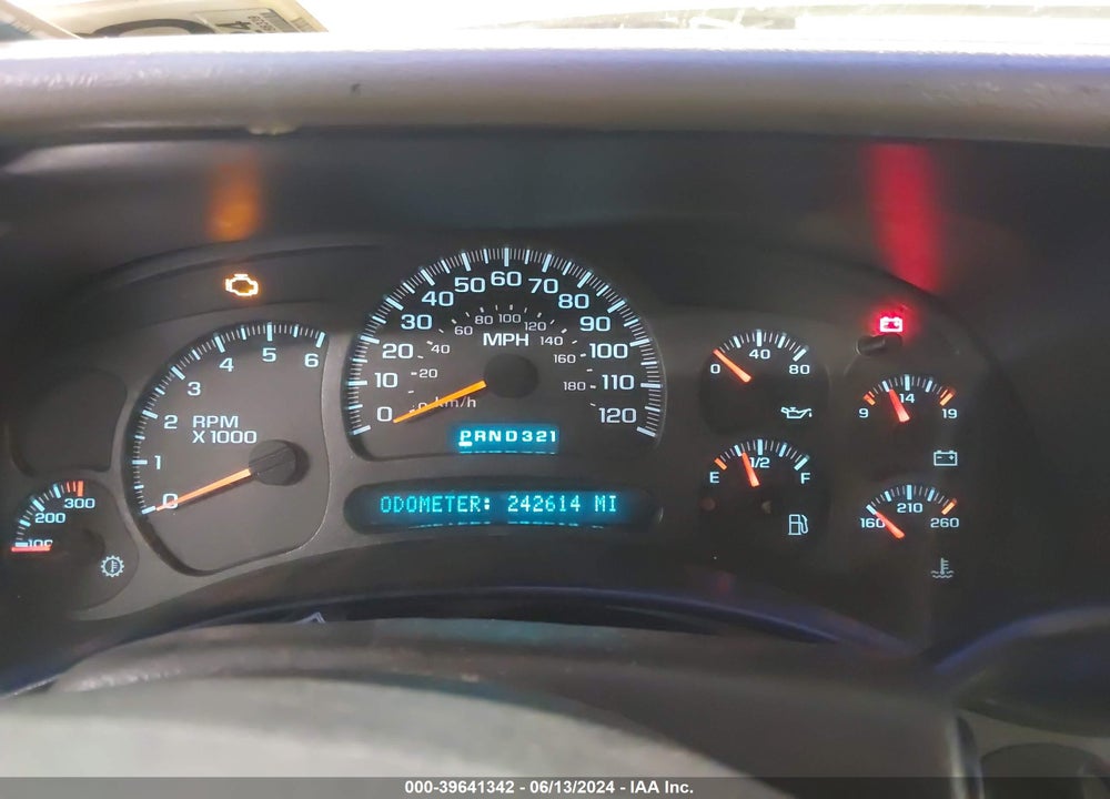 2003 CHEVROLET SILVERADO 1500HD VIN: 1GCGK13UX3F188153