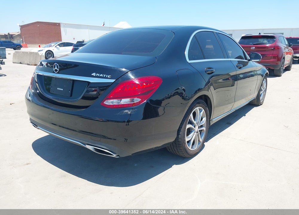 2017 MERCEDES-BENZ C 300 VIN: 55SWF4JB9HU194216