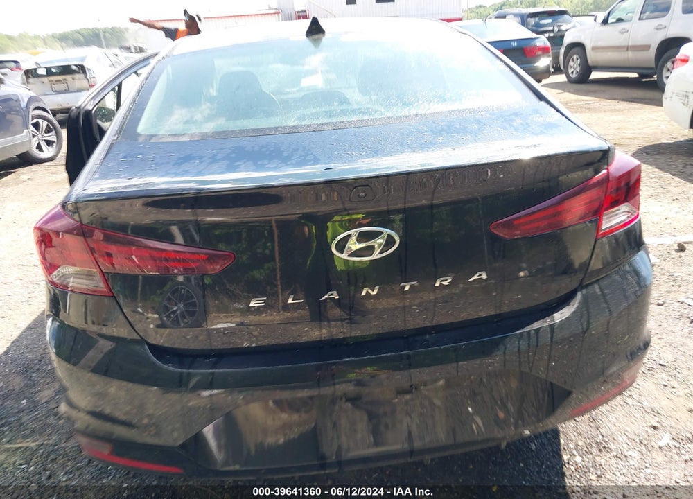 2019 HYUNDAI ELANTRA VALUE EDITION VIN: 5NPD84LF6KH463090