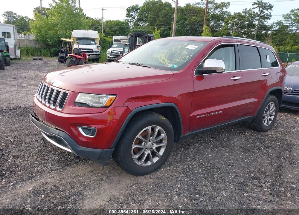 2014 JEEP GRAND CHEROKEE LIMITED VIN: 1C4RJEBGXEC559959